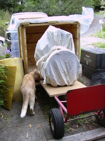 crate. trolley