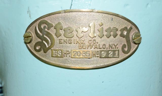 Engine plate