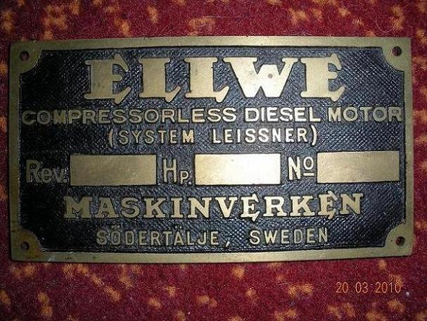 Ellwe plate (nos)