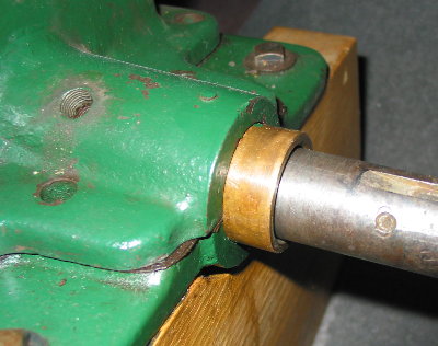 bearing in base castings