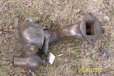 Bronze intake manifold 