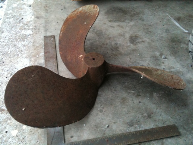 antique propeller