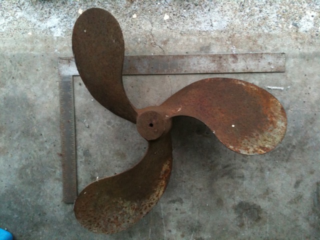 antique propeller