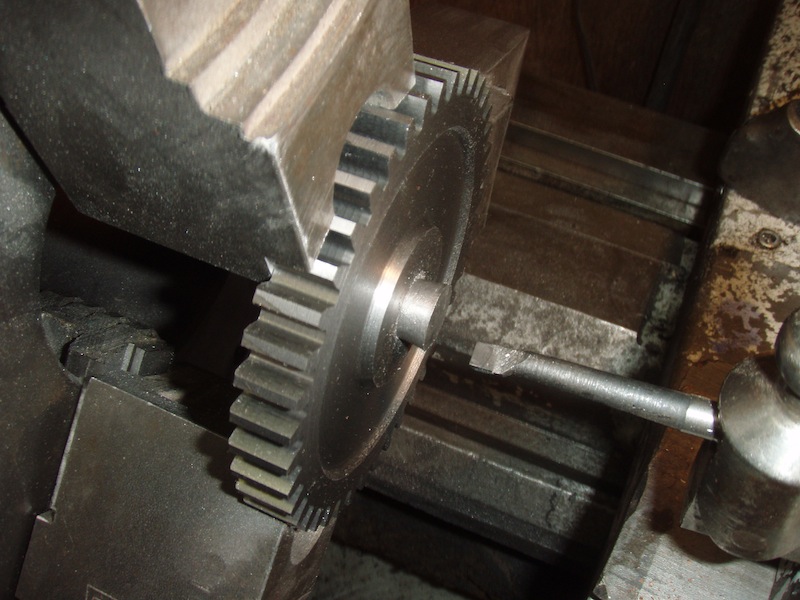 gear with tapered bore