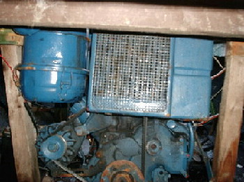 front of engine