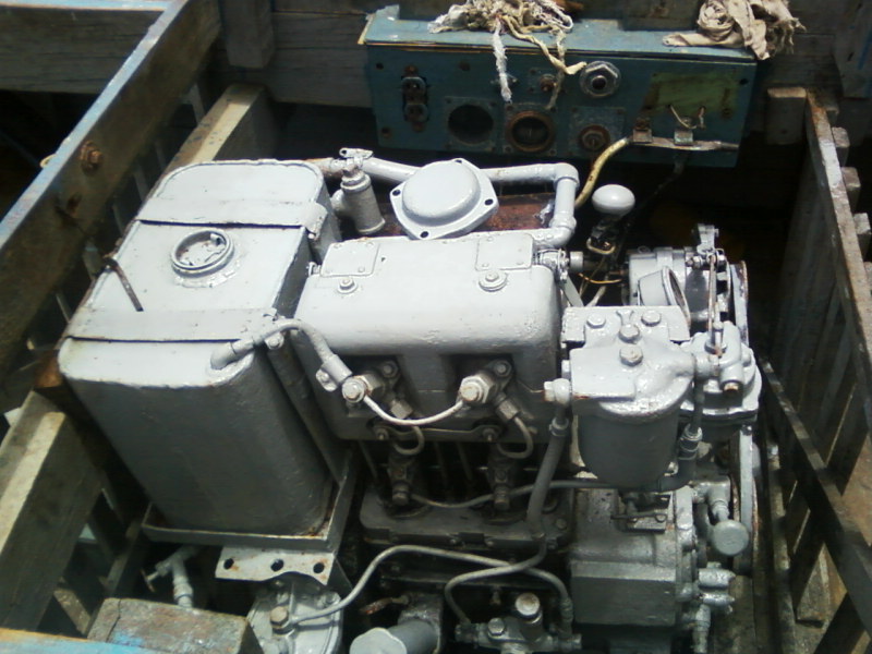 2CH russian diesel engine