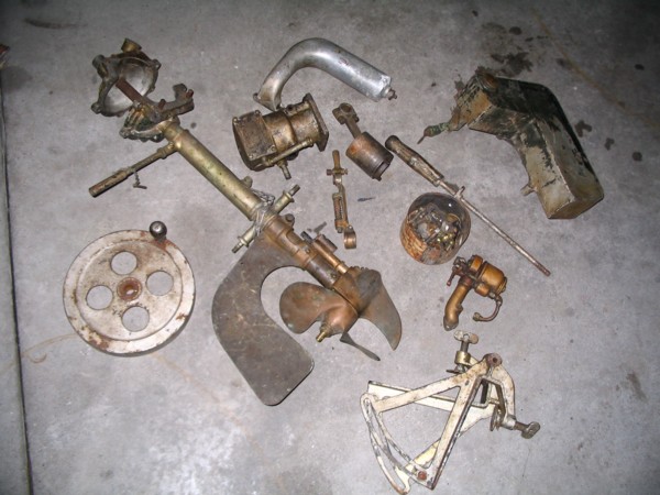 Ferro parts pile