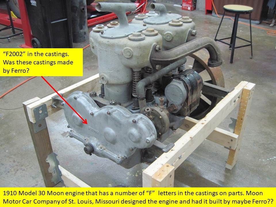 Moon Model 30 Engine made by Ferro?
