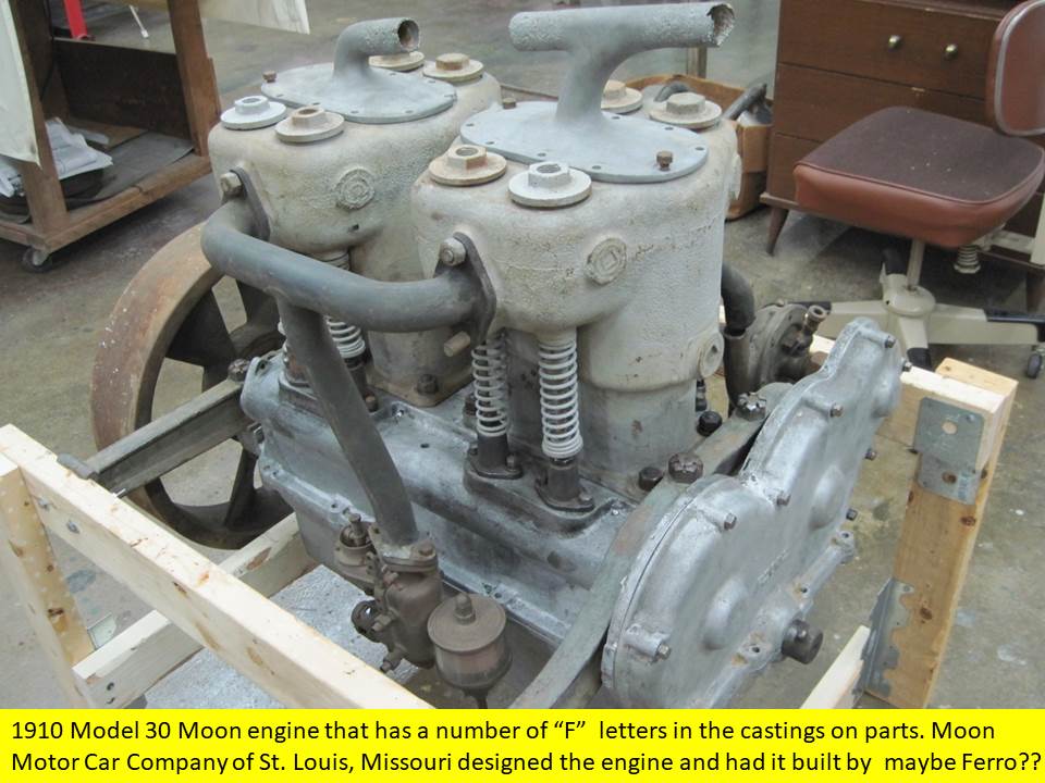 Other side of Model 30 Moon engine