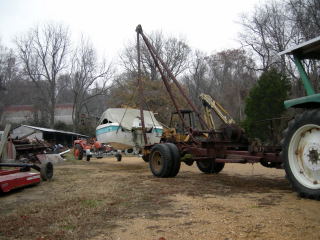 Moving old boat to newer trailer