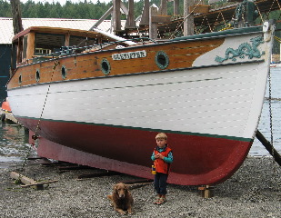 Gleniffer , ( built 1912 ) . SaltSpring Island B.C. Canada