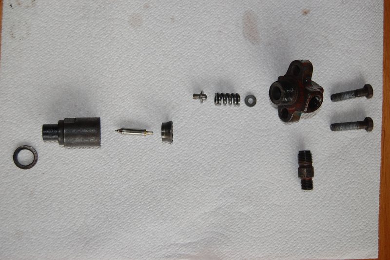 Fuel injector (exploded view)