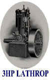 The Lathrop Engine Co., 3HP Marine Engine Specs
