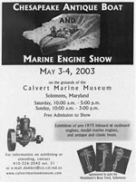 2003 Show Poster