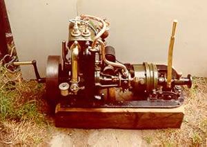 1908 Brooke 4HP engine and gearbox