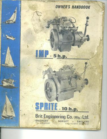Brit Sprite 1 HP engine manual cover