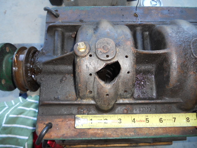 Gray Flyer with hole in crankcase
