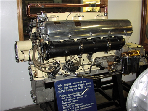 Hall Scott Defender AVR engine