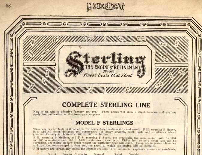 Sterling Model F