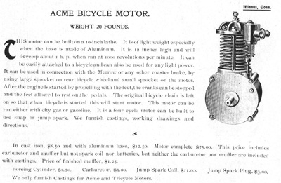 Palmer bicycle motors 