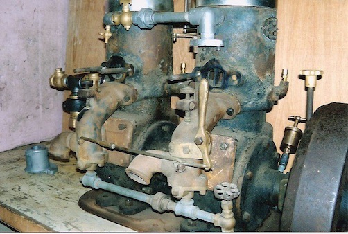 Straubel engine as found