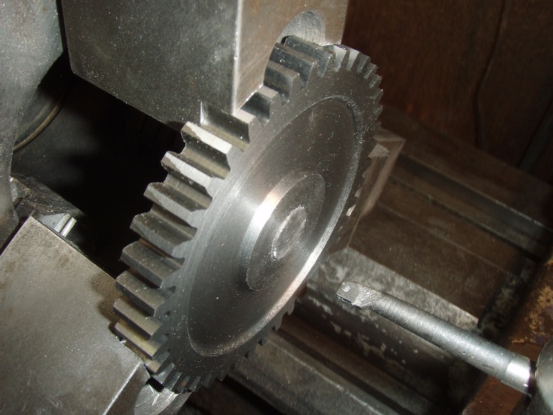 gear with tapered bore