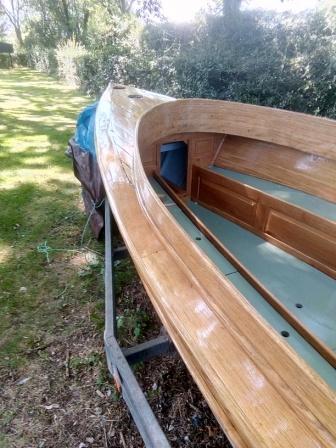 varnished hull