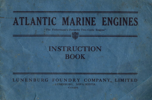 Atlantic Engines Instruction Book Cover