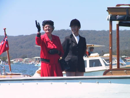 Her Majesty and Princess Anne