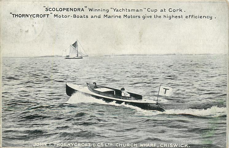Scolopendra on Solent Aug 1903