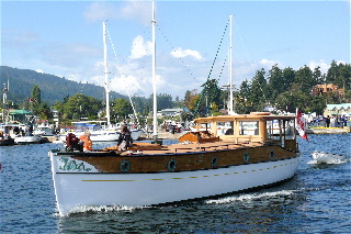 Gleniffer August 2008 underway