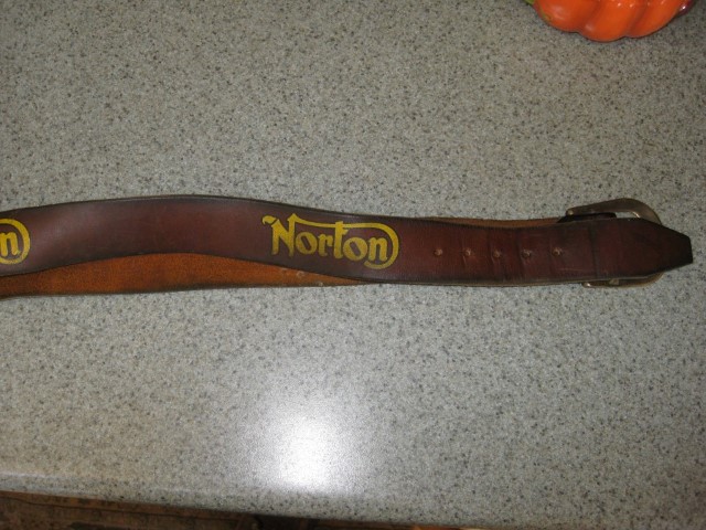 Norton Leather Belt